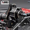 AMK Brass Axle Case Rear Diff Housing, LCG Brass Counter Weight Axle Housing for 1/10 RC Crawler Car TRX4 TRX6 Upgrade Parts