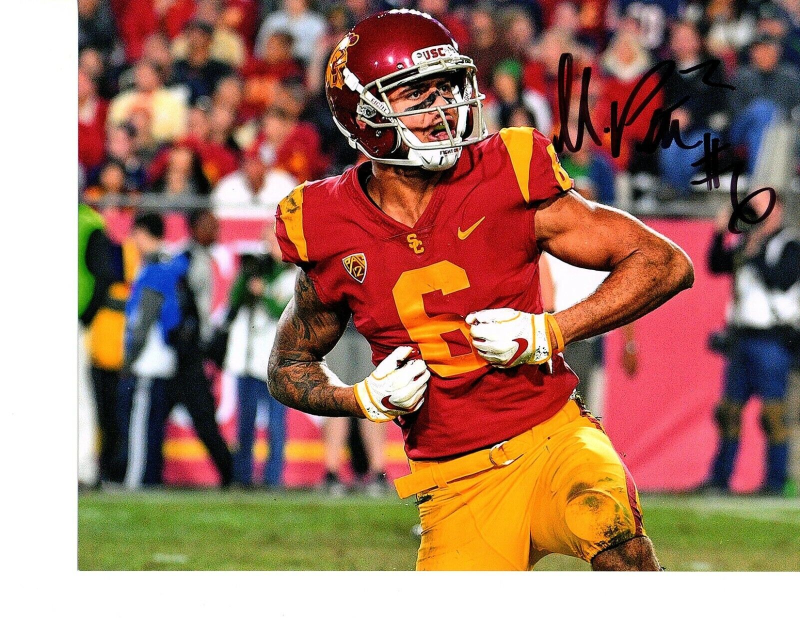 Michael Pittman Jr USC Trpjans signed autographed 8x10 football Photo Poster painting 20 Draft b