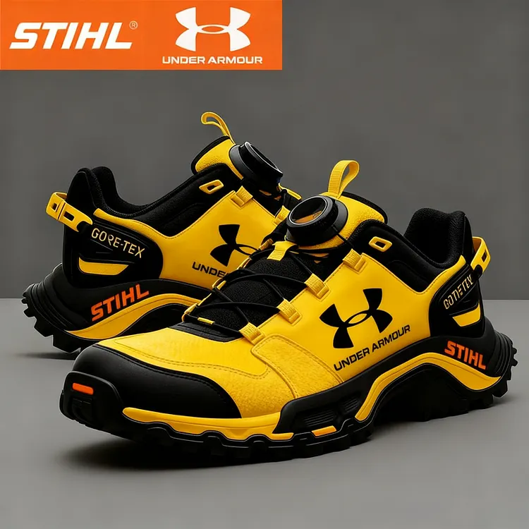 Kolekcja STIHL &times; Under Armour&reg;: Profesjonalne wodoodporne buty do pracy i wędr&oacute;wek