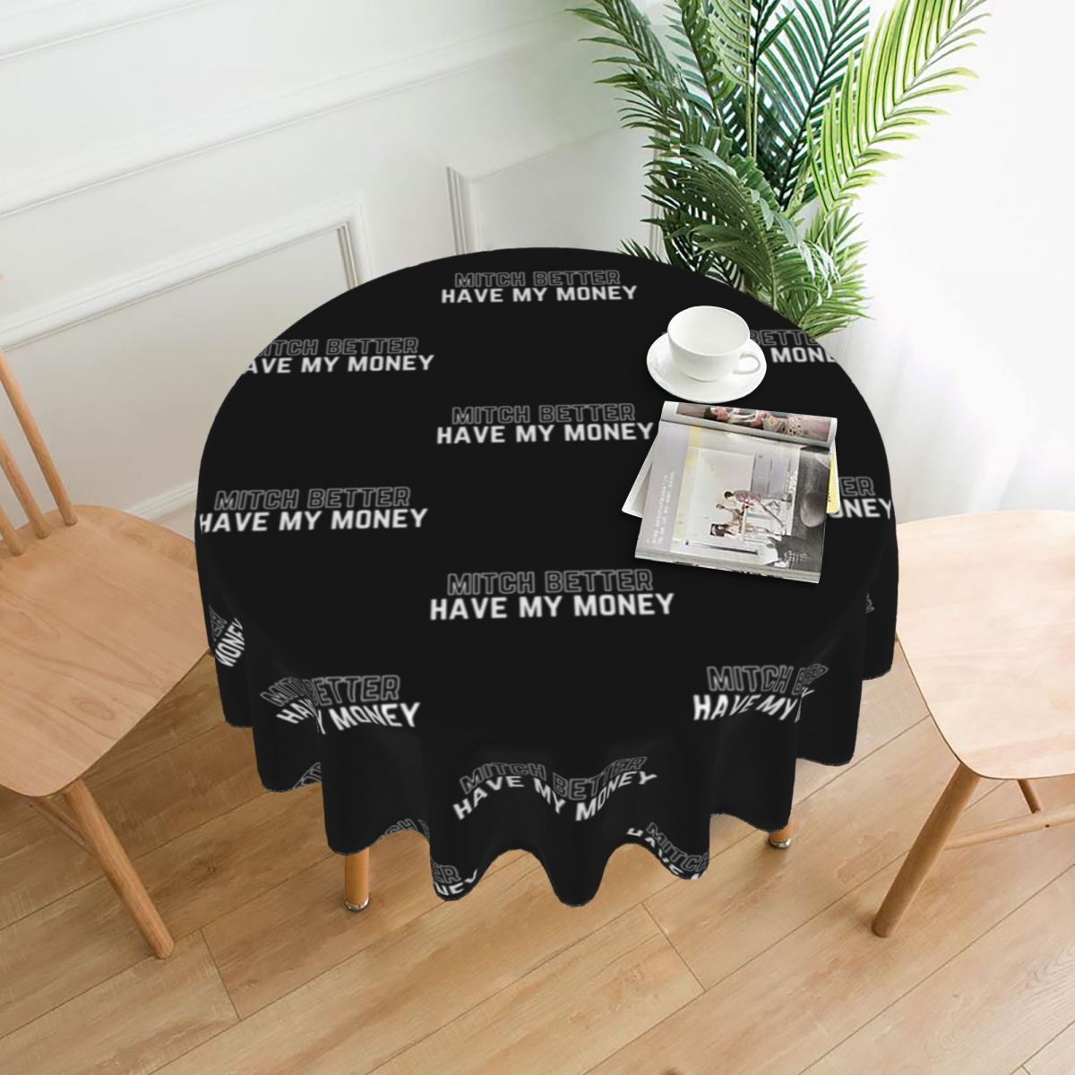 

Money - Round Tablecloth, 90cm, 501 Original
