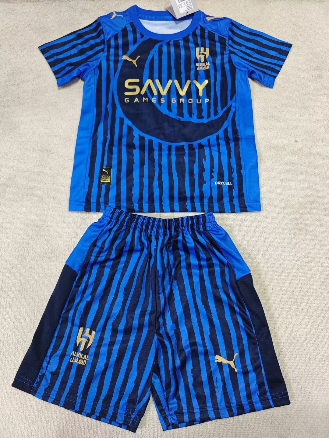 2025/2026 Kids Size Al-Hilal Home Football Shirt