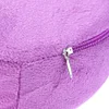 Memory Foam Orthopedic Seat Cushion Breathable Pillow for Home Office (Purple)
