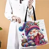 Sewing Gnome-11CT DIY Stamped Cross Stitch Shopping Bag 40*40cm