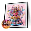 Cakes Desserts - Crystal Rhinestone Diamond Painting