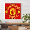 Fußball Manchester United - Runde Bohrmaschine Diamantmalerei - 35 * 35cm