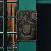 AC/DC - Panneaux en &eacute;tain m&eacute;tallique(20*30cm/30*40cm) - Musique