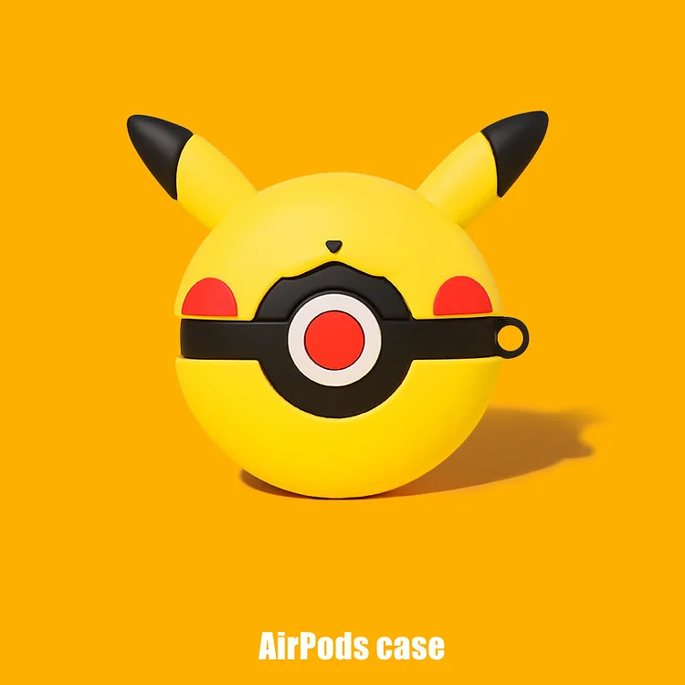 Kawaii Pokemon Pikachu AirPods Case weebmemes