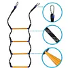 4 Step Boat Rope Ladder Folding Marine Rope Ladder Portable Rope Boarding Ladder