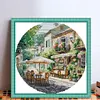 Coffee House-11CT Stamped Cross Stitch 37*37cm/14.57*14.57in tapestrymarket