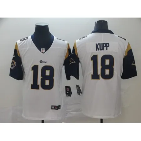 Men's Los Angeles Rams #18 Cooper Kupp White 2019 Vapor Untouchable Limited Stitched NFL Jersey