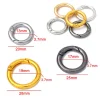 Metallic Spring Circle Buckles DIY Fashion Accessories