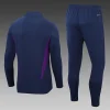 2022 Argentina Half-Pull Training Suit Royal blue Football Shirt 1:1 Thai Quality Set