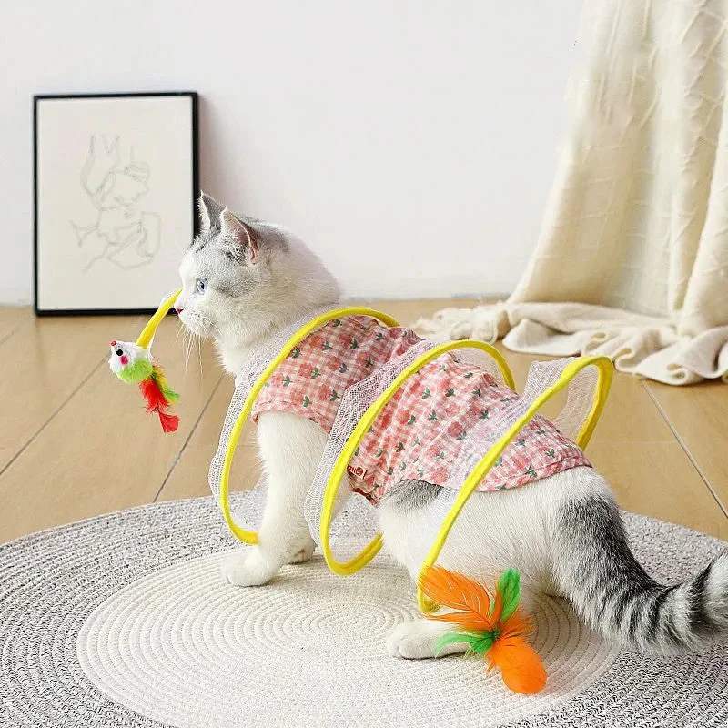 Cat Tunnel Toy - Last Sale 70% Off