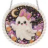 Pendentif de peinture en acrylique en diamant pour adultes &agrave; simple face