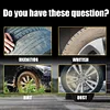 100g Tire Coating Wax Car Auto Tire Refurbishing Agent Dustproof Rim Cleaner Wax