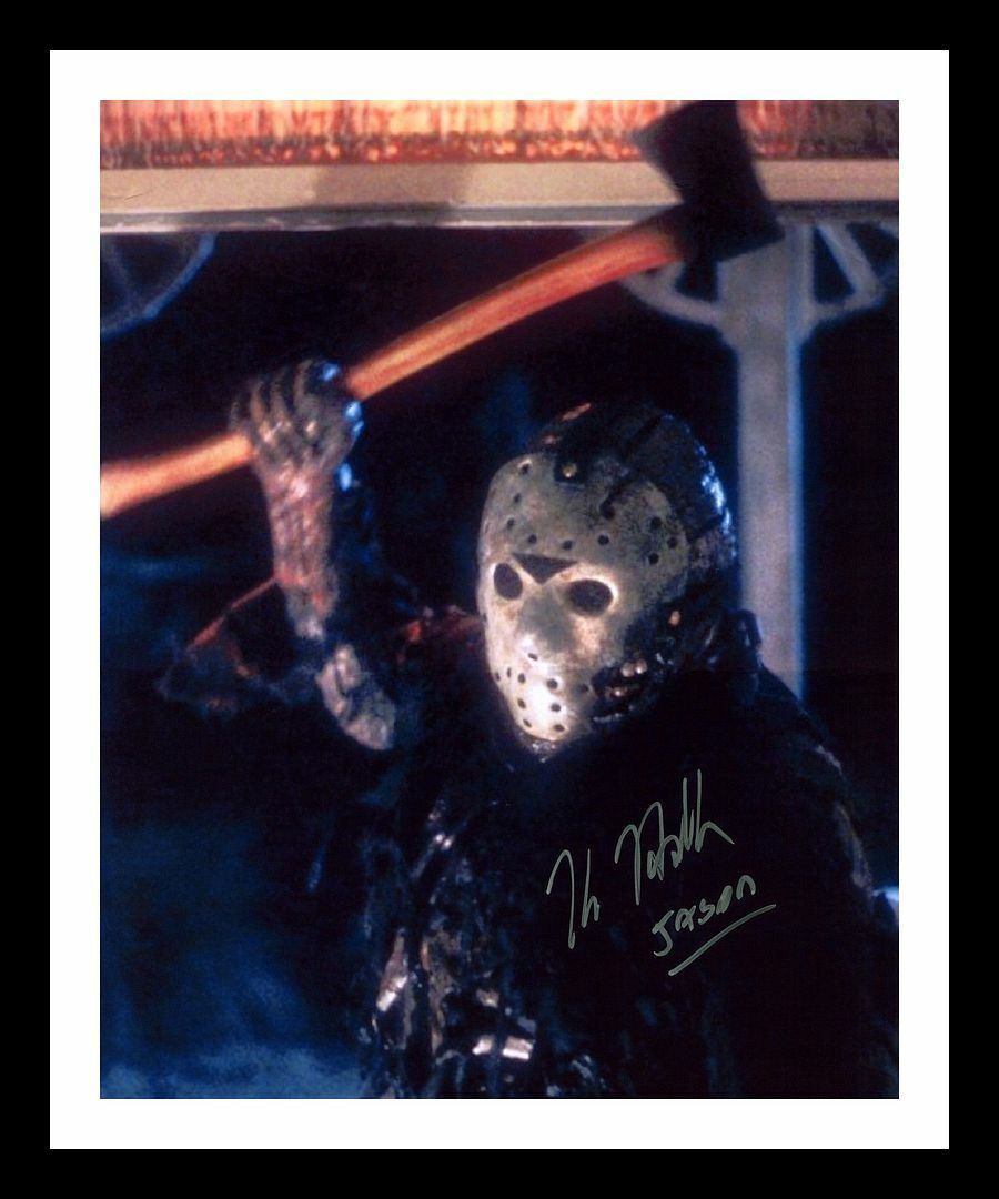 Kane Hodder - Friday the 13th Part VII Autographed Signed & Framed Photo Poster painting