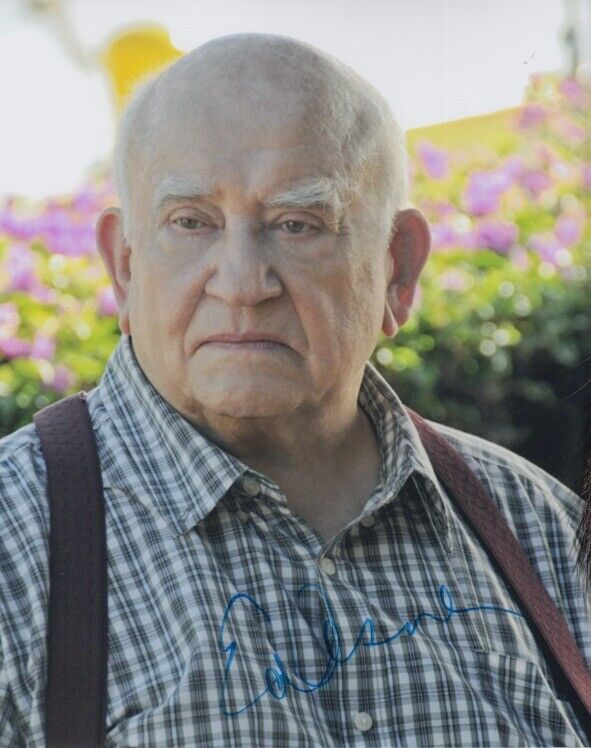 Ed Asner (Hawaii Five-0) signed 8x10 Photo Poster painting in-person