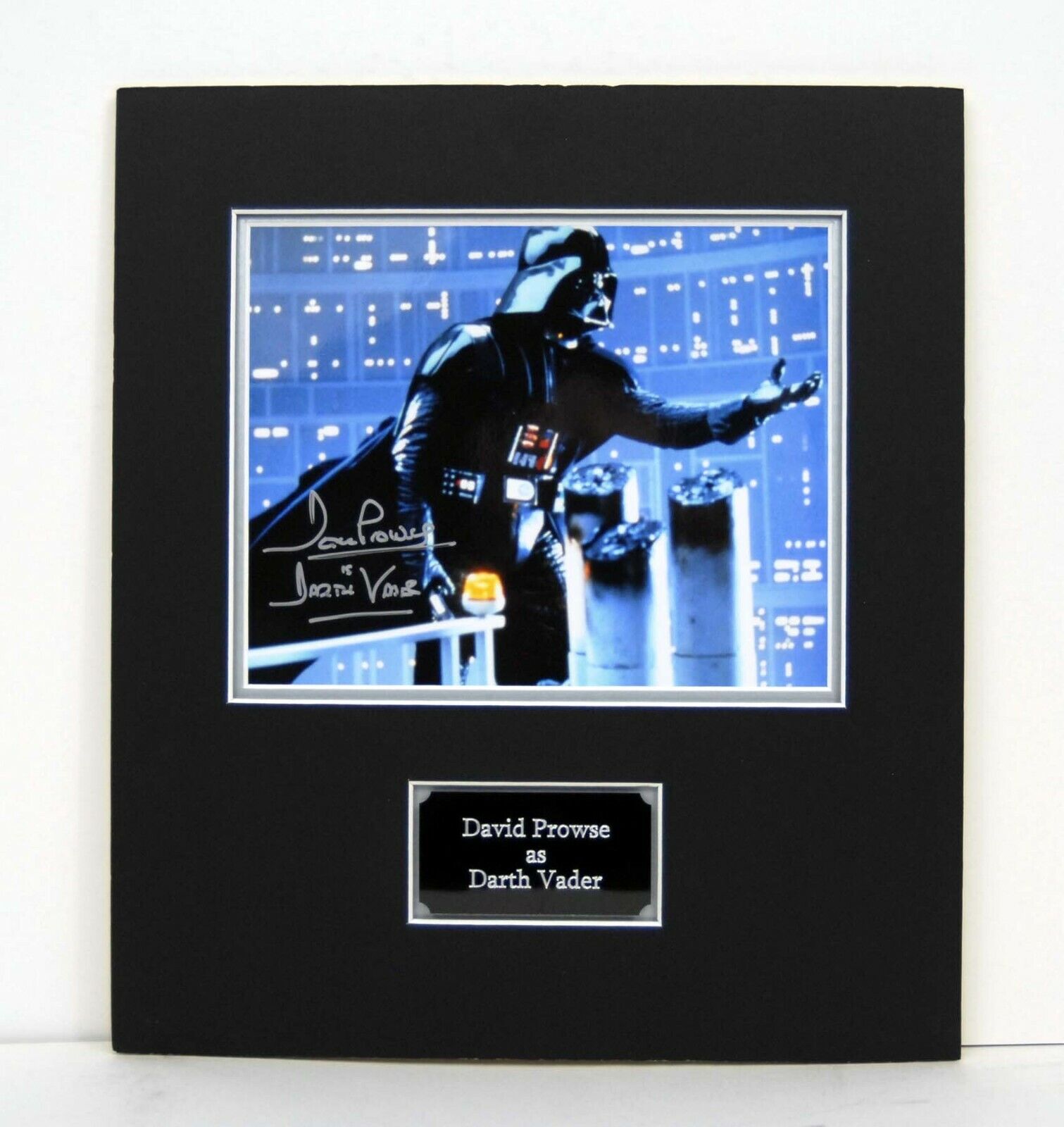 Dave PROWSE Star WARS Darth Vader RARE Signed & Mounted 10x8 Photo Poster painting AFTAL RD COA