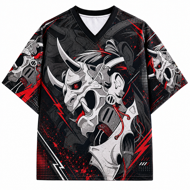 Techwear Cyber Fox Short Sleeve Jersey