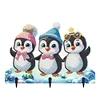 Diamond Painting Christmas Penguin Hanging Hooks Coat Hook