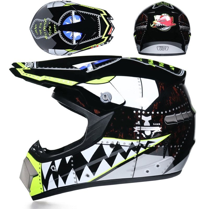 Unisex Motorcycle Off-road Racing Helmet For All Seasons