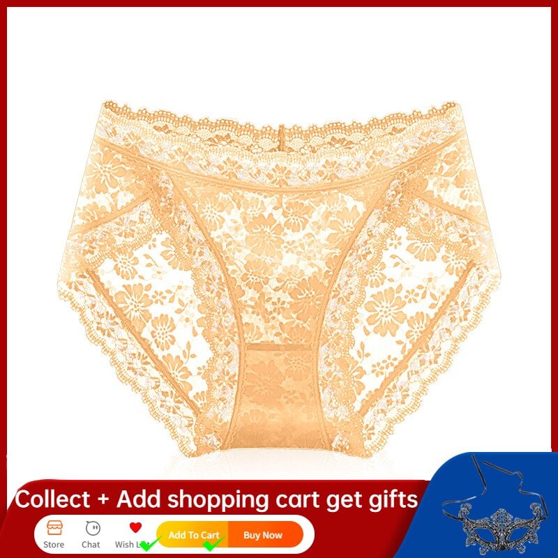Meet'r Women Panties Sexy Seamless Underpant Low-Rise Lace Underwear Lingerie High Quality Breathable G String Briefs Intimates