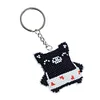 Bead Embroiderys - Black Pig Beaded Counted Cross Stitch Keychain Ornament Kit for Adults Beginners
