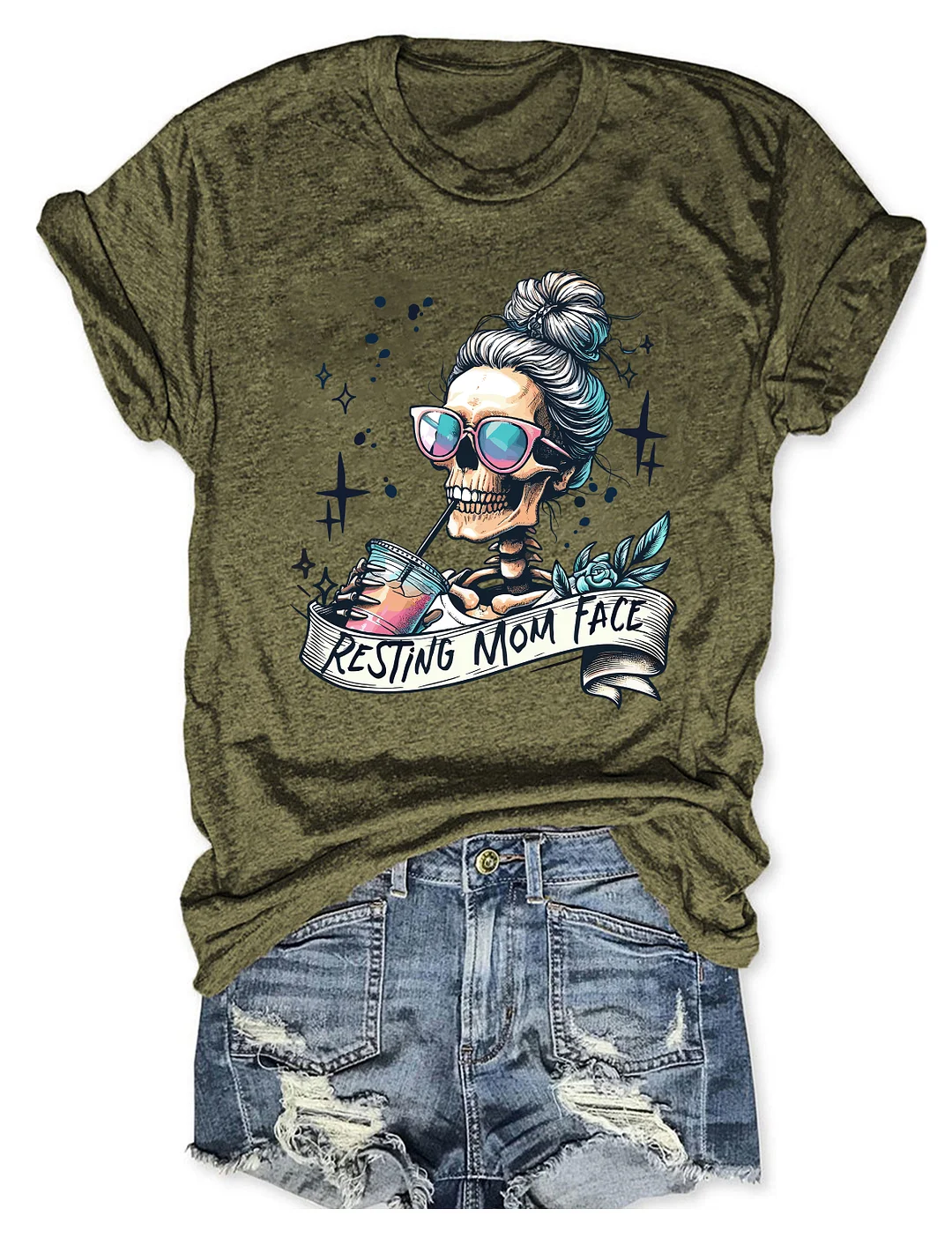 Resting Mom Face T-Shirt