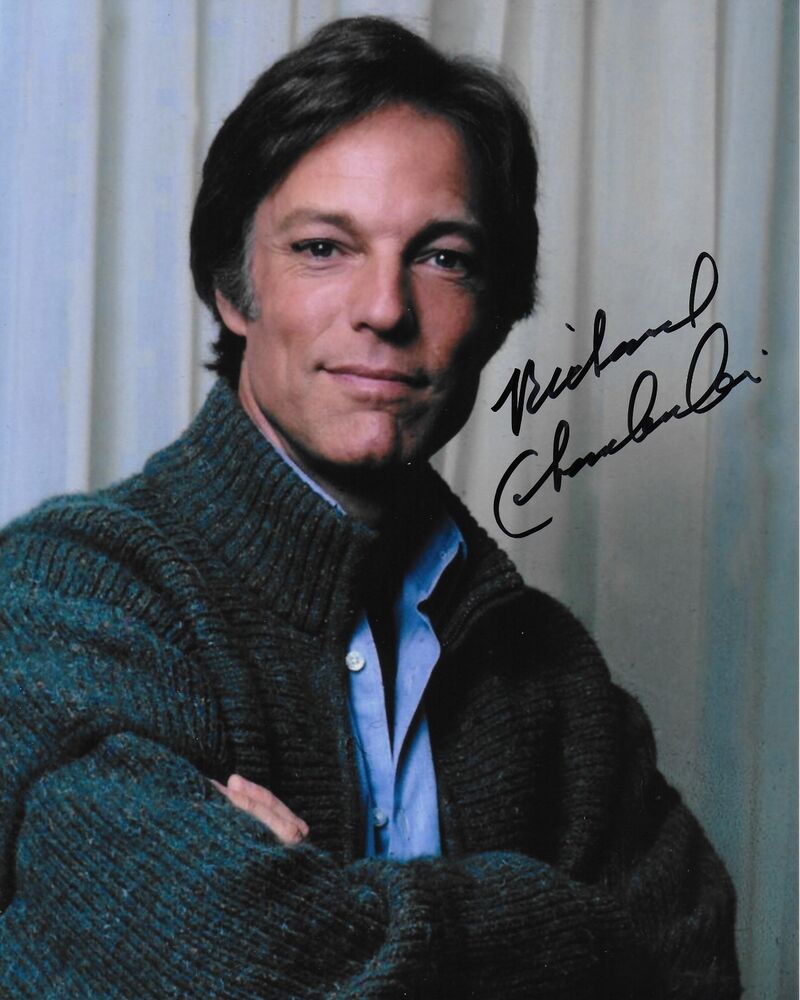 Richard Chamberlain # 3  In Person autographed 8X10 Photo Poster painting At The Hollywoodshow