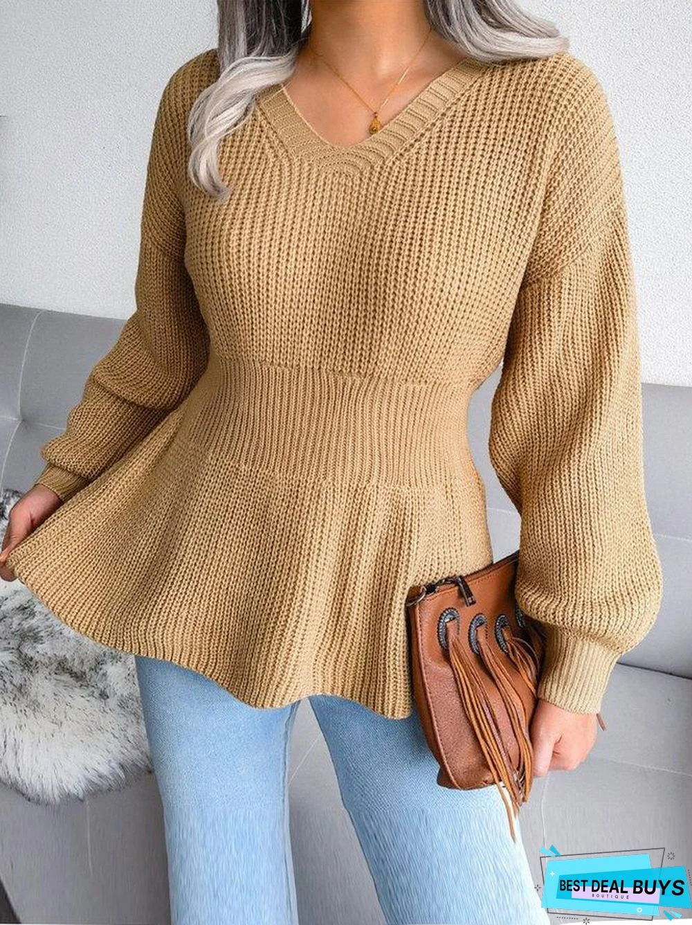 Loosen Casual Sweater