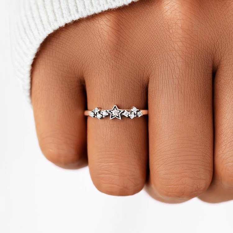 Always Thinking of You Stars ring