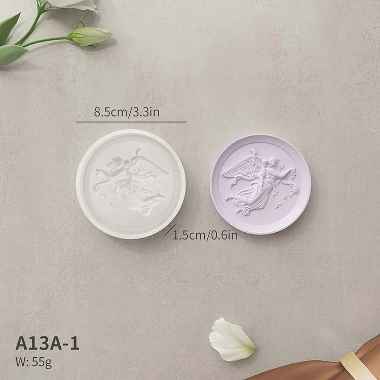 Angel Embossed Silicone Tray Mold Series CrazyMold