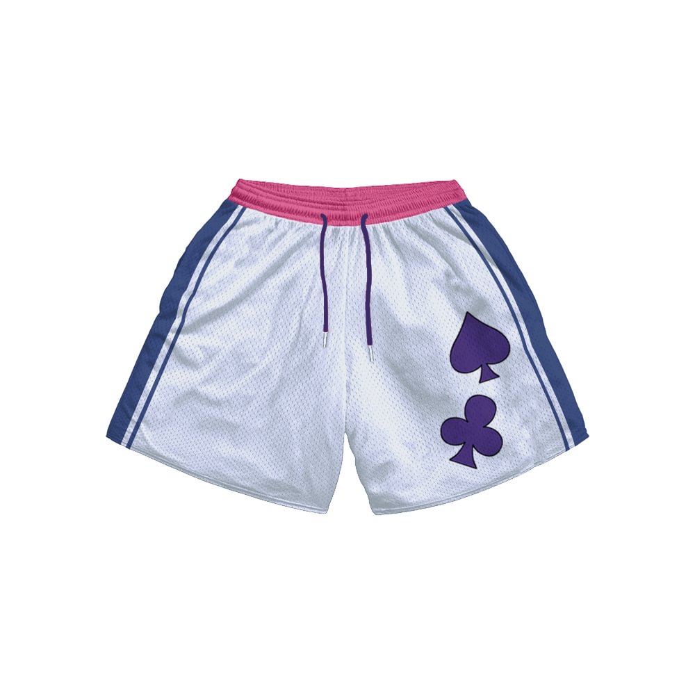 Men's Casual Drawstring Anime Print Shorts、、URBENIE
