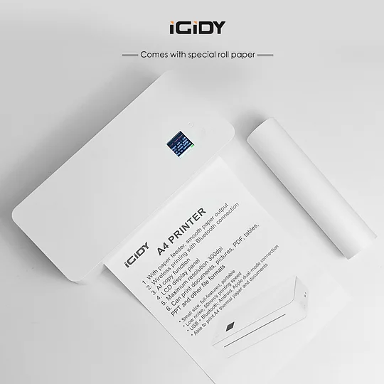 A4LE Portable A4 thermal printer