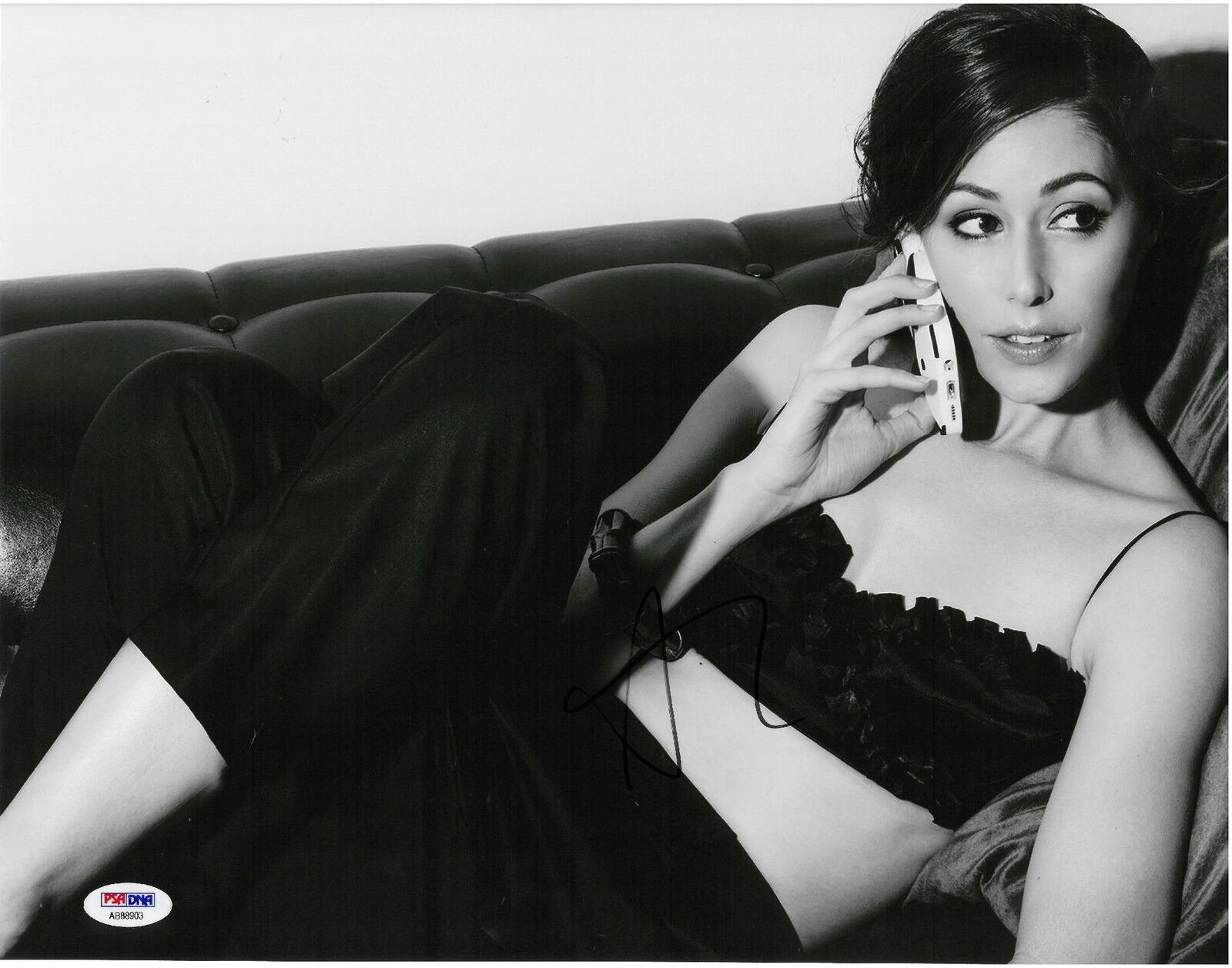 Amanda Crew Signed Sexy Authentic Autographed 11x14 Photo Poster painting PSA/DNA #AB88903