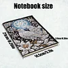 (US Local)Bird Special Shaped Diamond Painting Journal Notebook for Adults Students