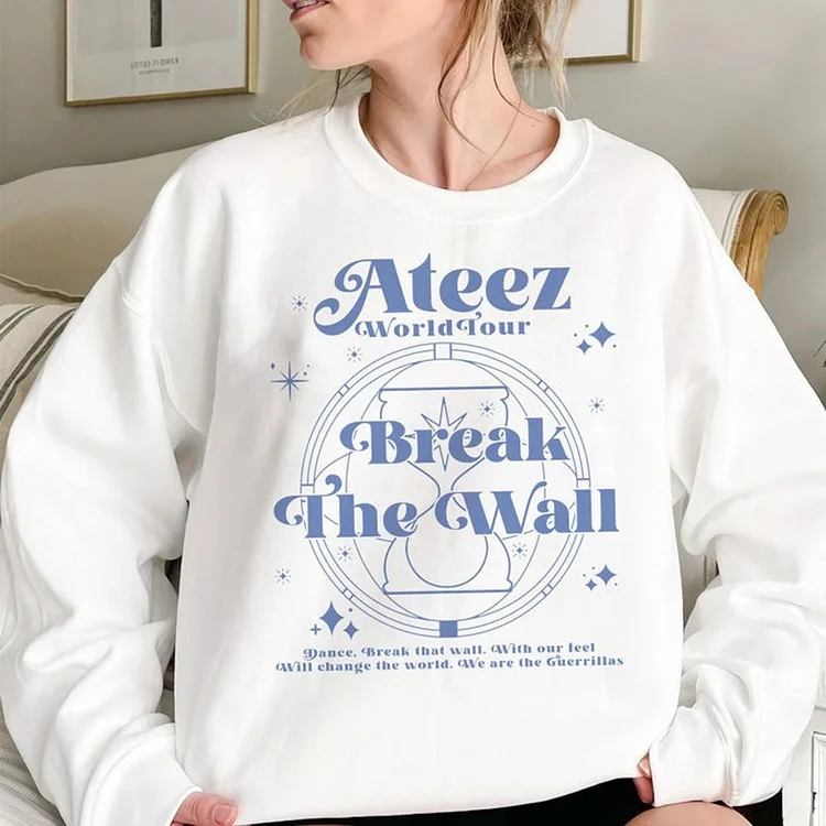 ATEEZ World Tour The Fellowship: Break The Wall Creative Sweatshirt
