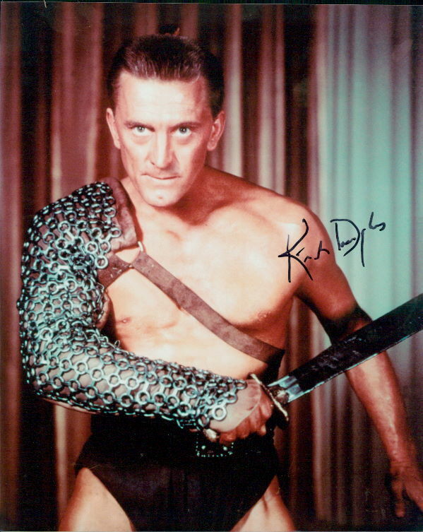 Kirk Douglas signed authentic 8x10 Photo Poster painting in-person