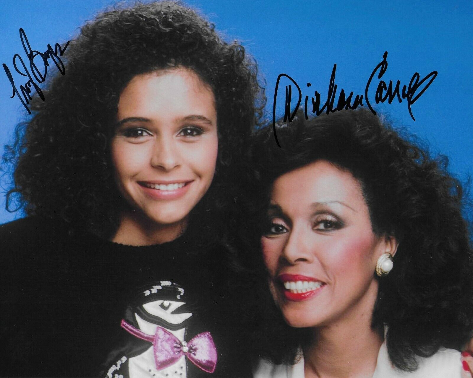 Diahann Carroll Troy Beyer Dynasty Original In Person Autographed 8X10 Photo Poster painting