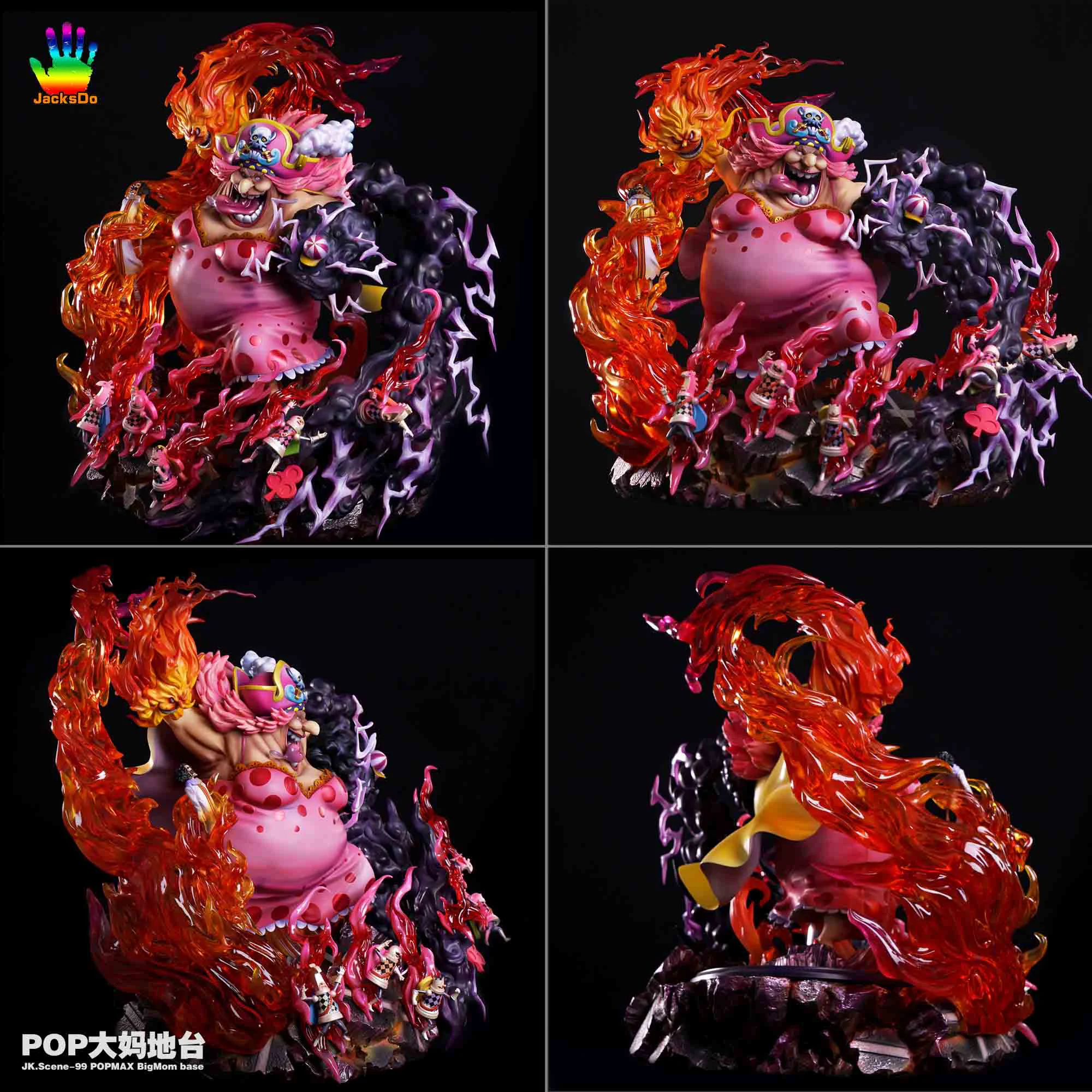 POPMAX Scale Big Mom Scene Base ONLY - ONE PIECE Resin Statue