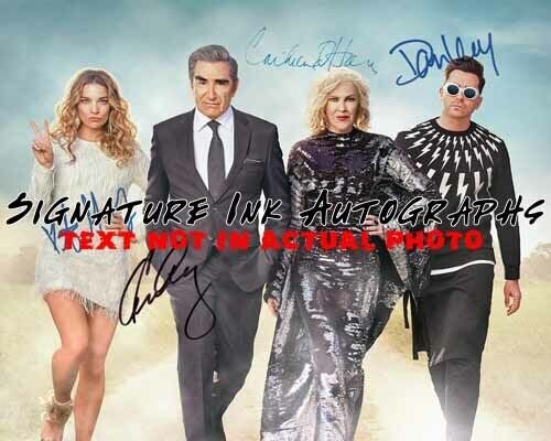 Schitt's Creek signed Eugene Levy 8X10 Photo Poster painting picture reprint