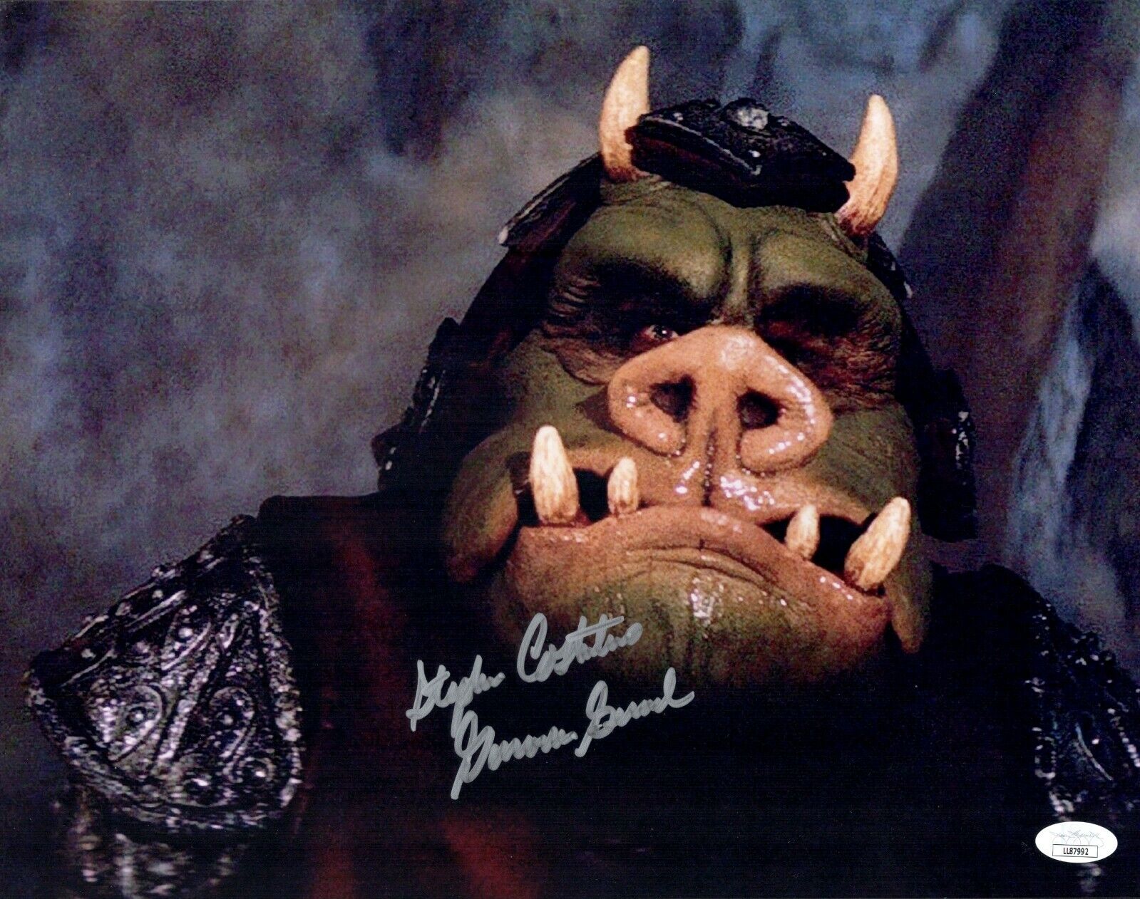 STEPHEN COSTANTINO Signed RETURN OF THE JEDI 11x14 Photo Poster painting Autograph JSA COA Cert