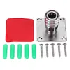 Foam Cannon Nozzle Water Gun Holder 1/4 Quick Connector Rack Non Self-Locking