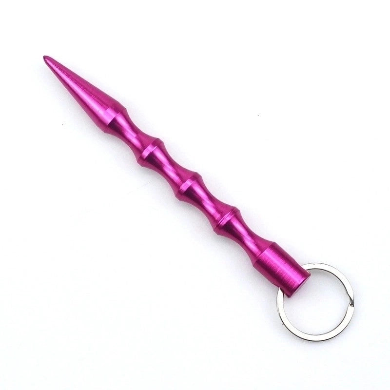 Cool Pointed Head Window Breaking Aluminum Self-defense Stick Key Stick