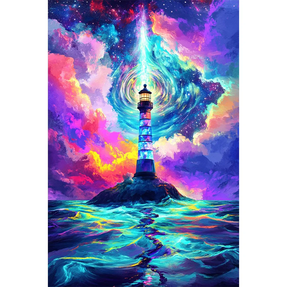 Full Round Diamond Painting - Lighthouse(Canvas|40*60cm)