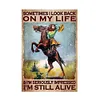 Cowgirl - Vintage Metal Signs(8*12Inch) - Cowgirl