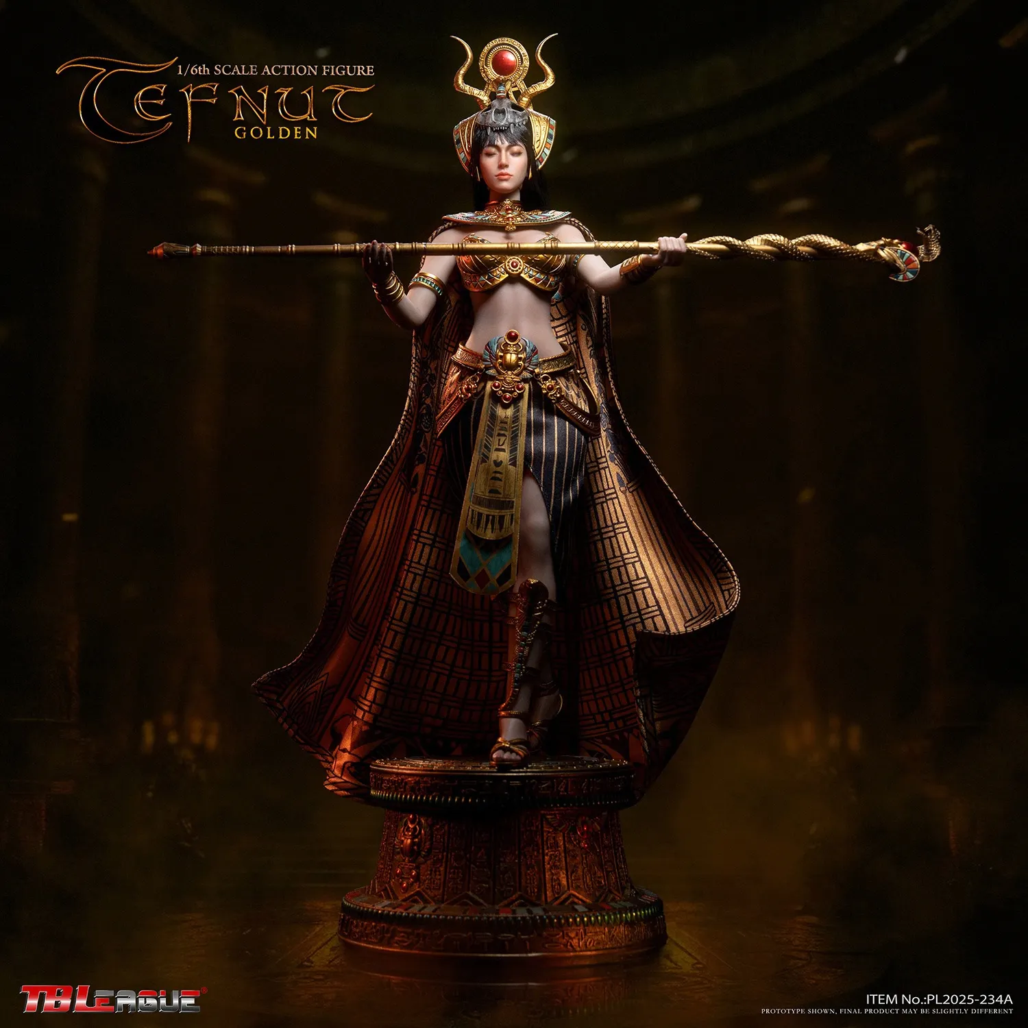 TBLeague エジプト神話 女神 テフヌト ブルー版 PL2025-234B TBLeague 1/6 Scale Tefnut Action Figure PL2025-234A & PL2025-234B
