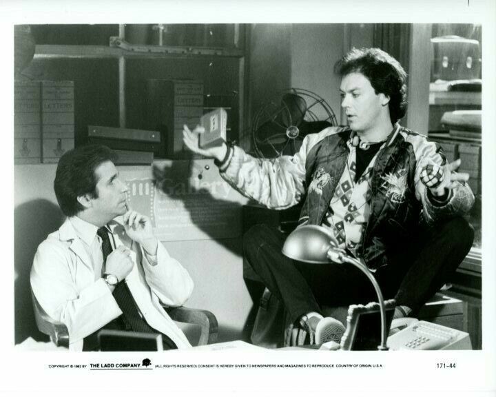 Henry Winkler Michael Keaton Night Shift Original Press 8X10 Photo Poster painting