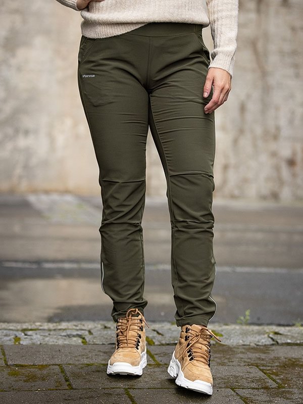 Super comfortable casual elastic hiking ladies pants