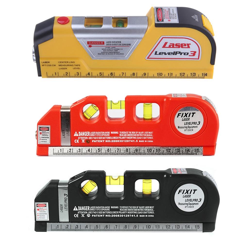 

Infrared Level Ruler Horizontal Meter Tape Scale Measure Instrument, Red, 501 Original